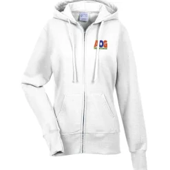 Fashion Full-Zip Hooded Sweatshirt - Ladies' - Embroidered
