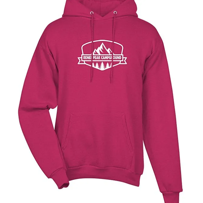 Fashion Pullover Hooded Sweatshirt - Men's - Screen