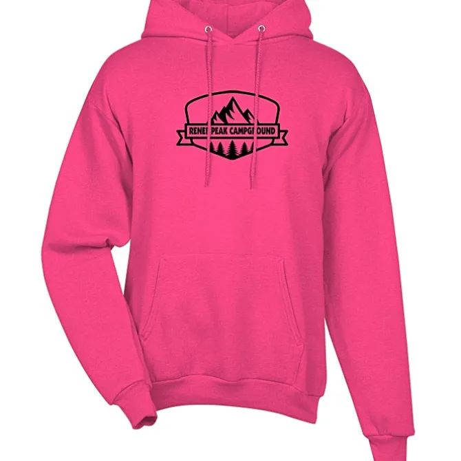 Fashion Pullover Hooded Sweatshirt - Men's - Screen