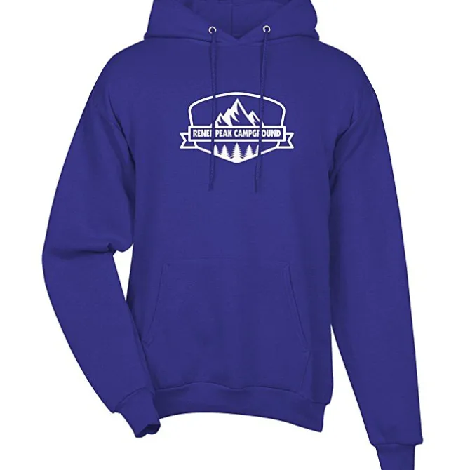 Fashion Pullover Hooded Sweatshirt - Men's - Screen
