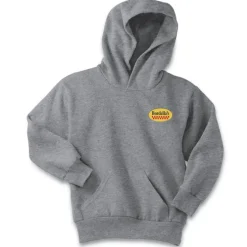 Fashion Pullover Hooded Sweatshirt – Youth – Embroidered