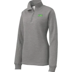 Feminine Fit 1/4-Zip Sweatshirt - Ladies' - Embroidered