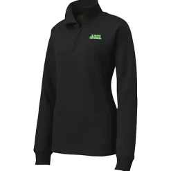 Feminine Fit 1/4-Zip Sweatshirt - Ladies' - Embroidered