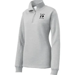Feminine Fit 1/4-Zip Sweatshirt - Ladies' - Screen
