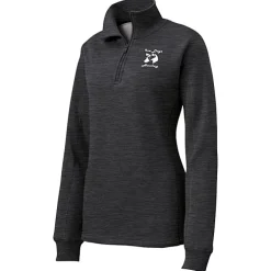 Feminine Fit 1/4-Zip Sweatshirt - Ladies' - Screen