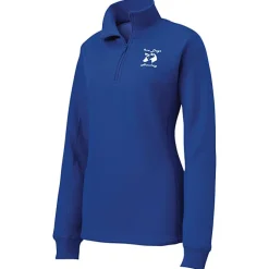 Feminine Fit 1/4-Zip Sweatshirt - Ladies' - Screen