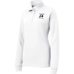 Feminine Fit 1/4-Zip Sweatshirt - Ladies' - Screen