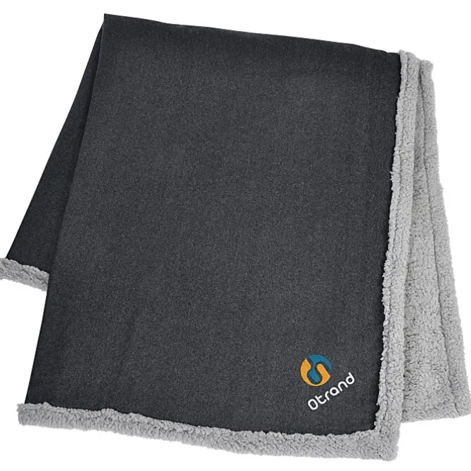 Field & Co. Oversized Wool Sherpa Blanket