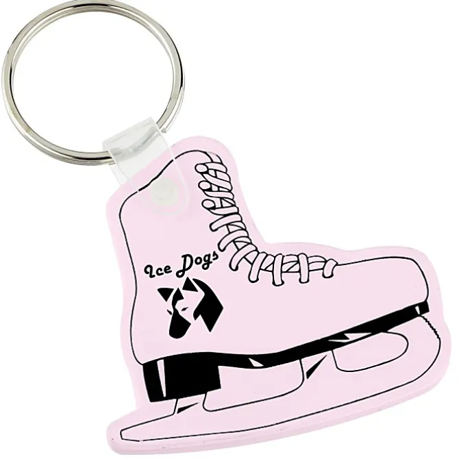 Figure Skate Soft Keychain - Opaque