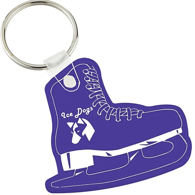 Figure Skate Soft Keychain - Opaque
