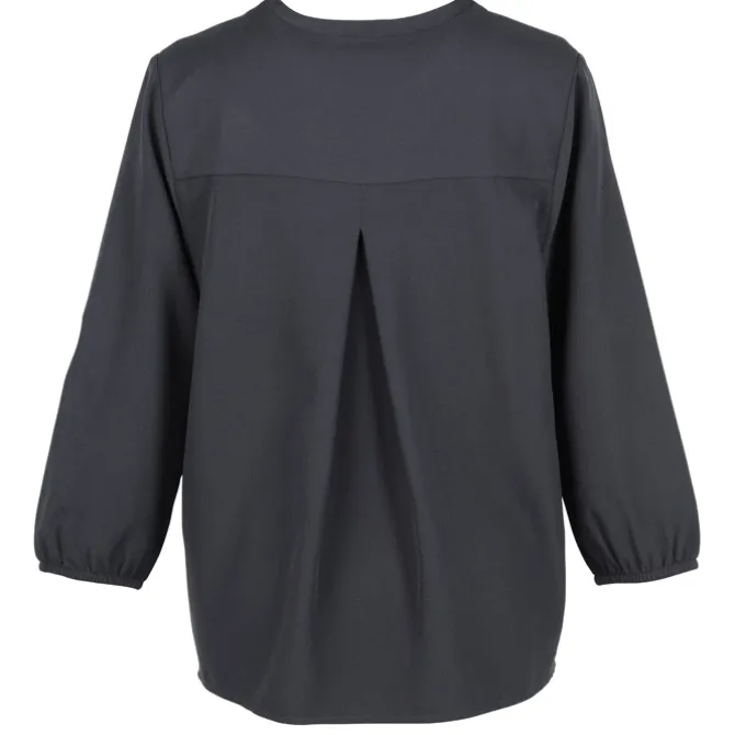 Fine Crepe 3/4-Sleeve Stretch Blouse - Ladies'