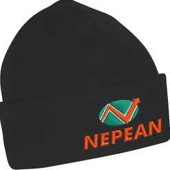 Fine Knit Beanie with Cuff