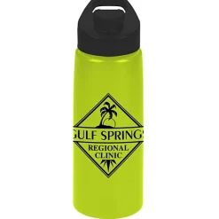 Flair Bottle with Flip Lid - 26 oz - Metallic