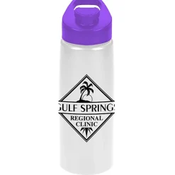 Flair Bottle with Flip Lid - 26 oz - Metallic