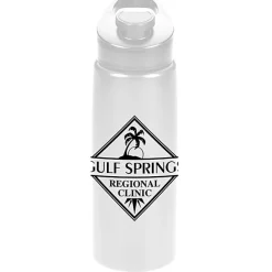 Flair Bottle with Flip Lid - 26 oz - Metallic