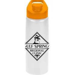 Flair Bottle with Flip Lid - 26 oz - Metallic