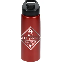 Flair Bottle with Flip Lid - 26 oz - Metallic