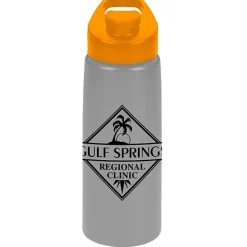 Flair Bottle with Flip Lid - 26 oz - Metallic