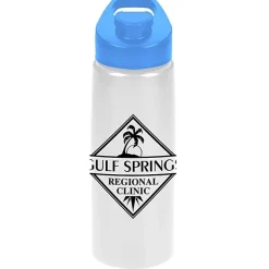 Flair Bottle with Flip Lid - 26 oz - Metallic