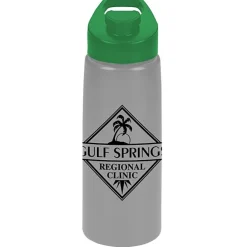Flair Bottle with Flip Lid - 26 oz - Metallic