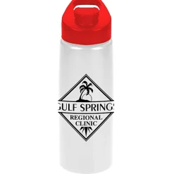 Flair Bottle with Flip Lid - 26 oz - Metallic