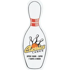 Flat Flexible Magnet - Bowling Pin
