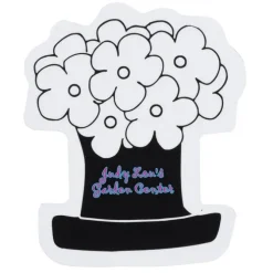 Flat Flexible Magnet - Flower Pot