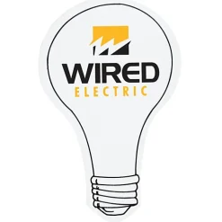 Flat Flexible Magnet - Light Bulb - Large