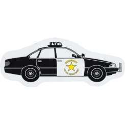 Flat Flexible Magnet - Police Car