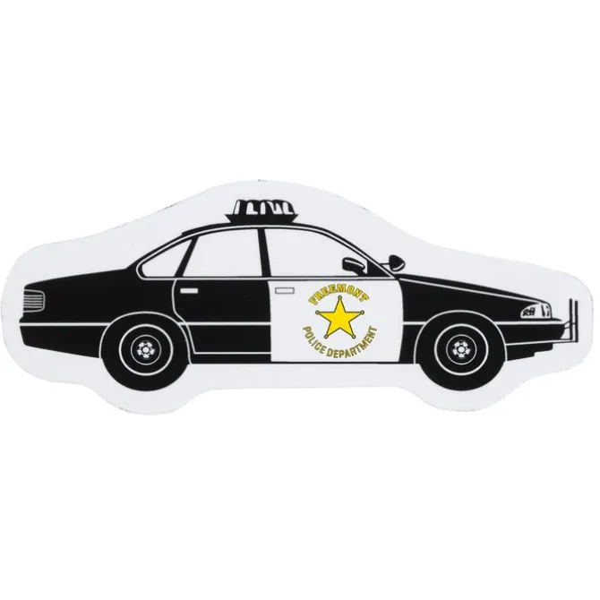 Flat Flexible Magnet - Police Car