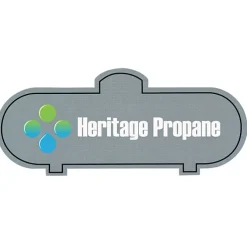 Flat Flexible Magnet - Propane Tank