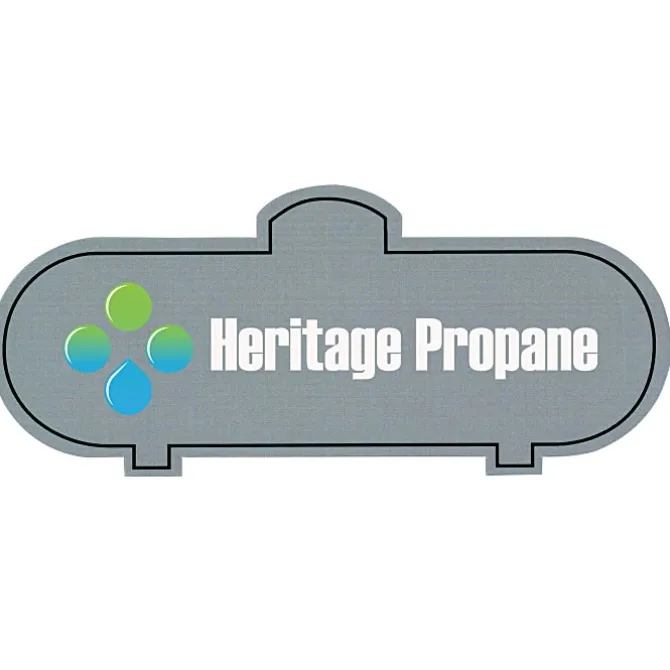 Flat Flexible Magnet - Propane Tank