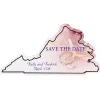 Flat Flexible Magnet - State - Virginia - 30 mil