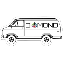 Flat Flexible Magnet - Van