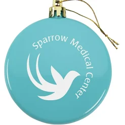 Flat Shatterproof Ornament - Opaque