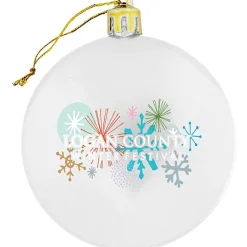 Flat Shatterproof Ornament - Opaque - Full Color