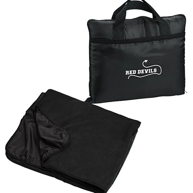 Fleece Stadium Blanket/Cushion - 24 hr