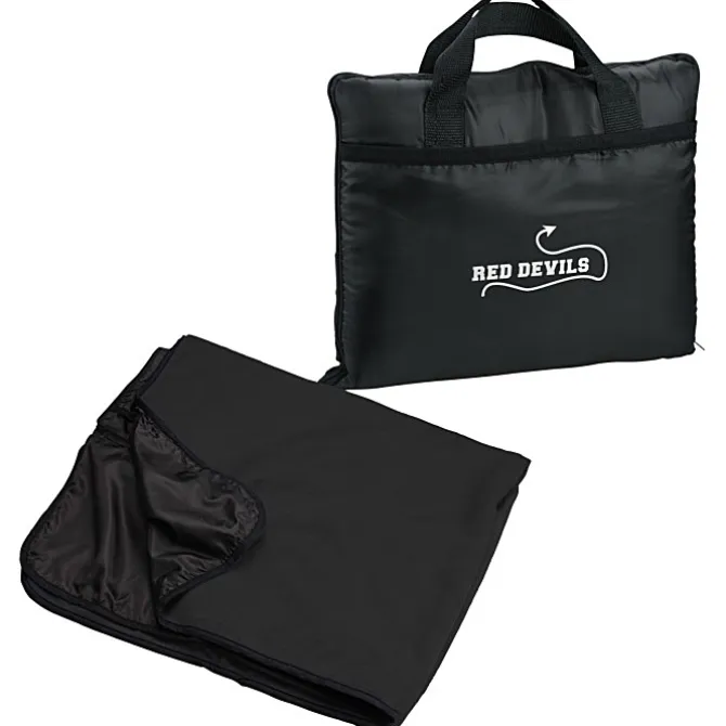 Fleece Stadium Blanket/Cushion - 24 hr