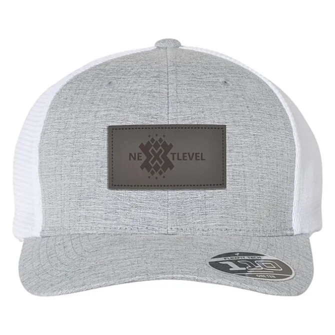 Flexfit 110 Mesh Back Cap - Laser Engraved Patch
