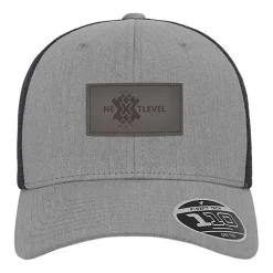 Flexfit 110 Mesh Back Cap - Laser Engraved Patch