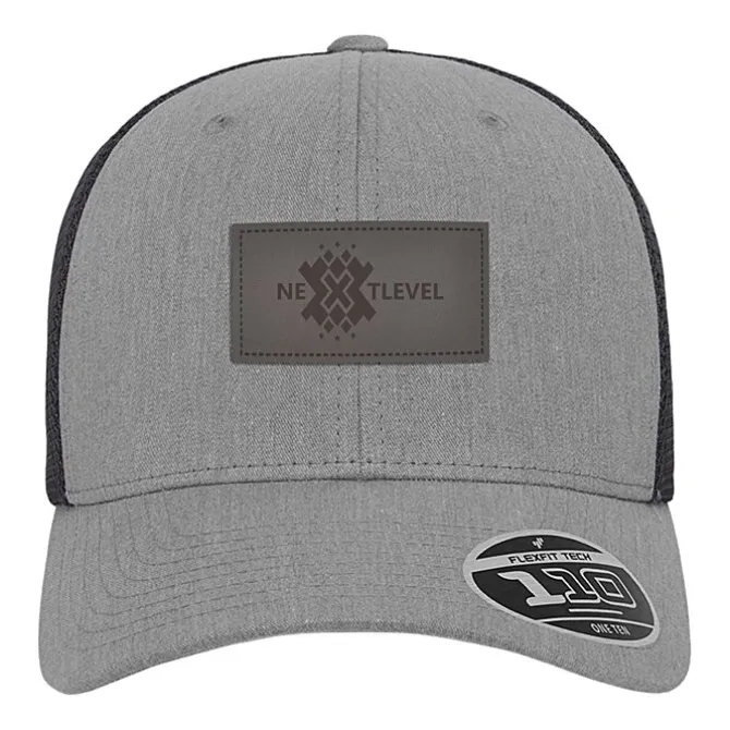 Flexfit 110 Mesh Back Cap - Laser Engraved Patch