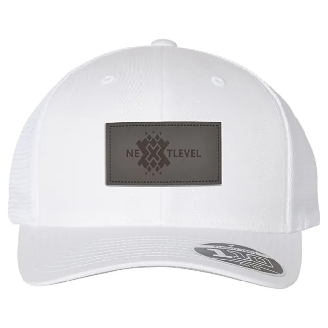 Flexfit 110 Mesh Back Cap - Laser Engraved Patch