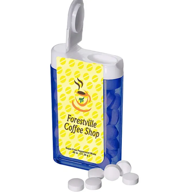 Flip Top Dispenser with Sugar-Free Mints - 24 hr