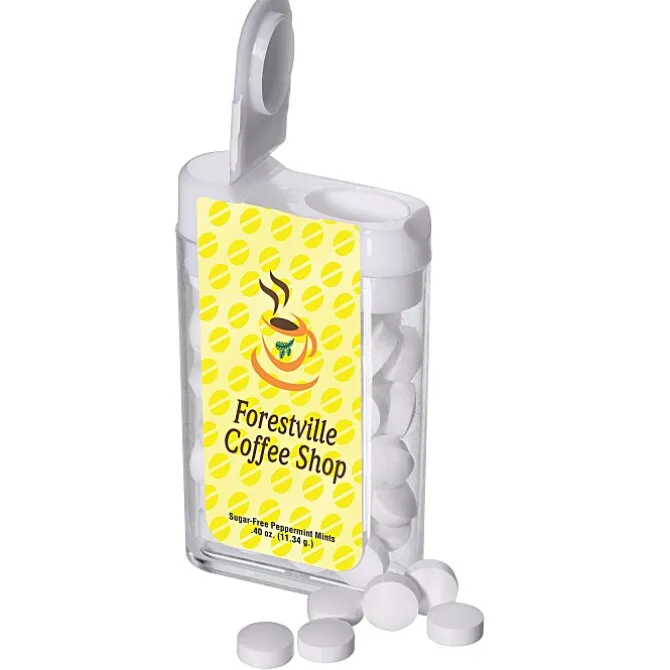 Flip Top Dispenser with Sugar-Free Mints - 24 hr
