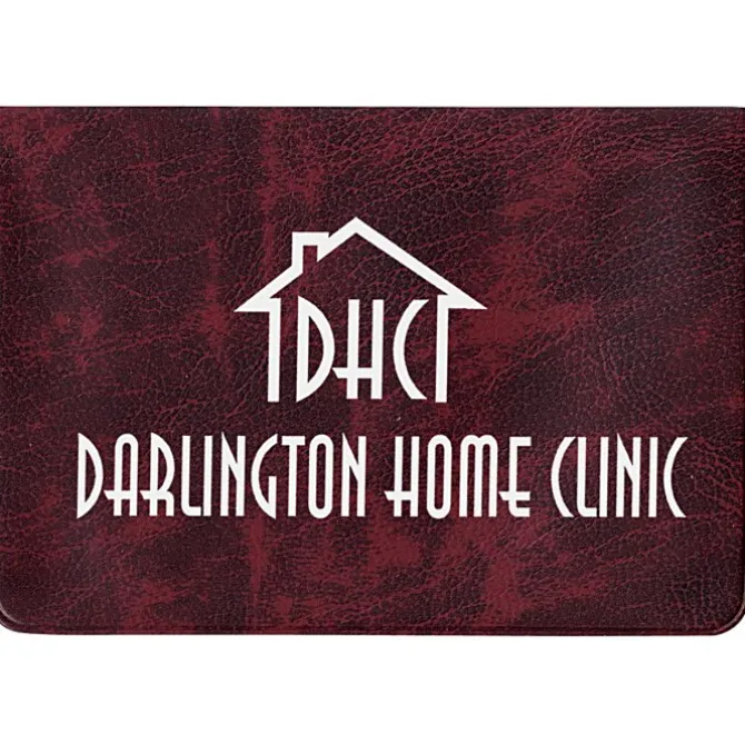 Fold Over Wallet - Executive - Marble
