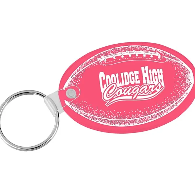 Football Soft Keychain - Translucent