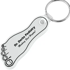 Foot Soft Keychain - Opaque