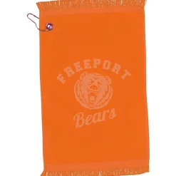 Fringed Golf Towel - 18 inches x 11 inches - Color
