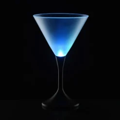 Frosted Light-Up Martini Glass - 8 oz.