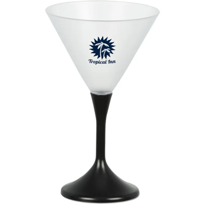 Frosted Light-Up Martini Glass - 8 oz.
